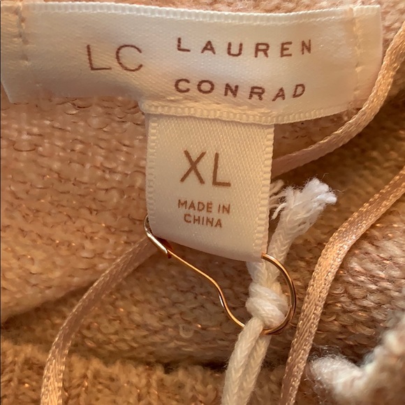 NWT LAUREN CONRAD Size XL Pink Narwhal Sweater - Picture 6 of 7